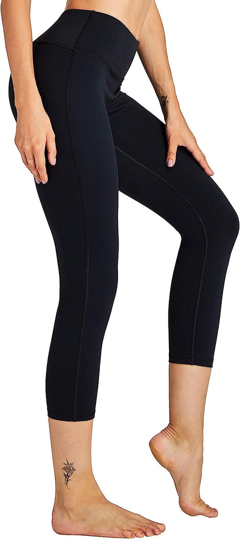 Women's Yoga Pants Printed Running Tights,Workout Running Leggings Tummy Control